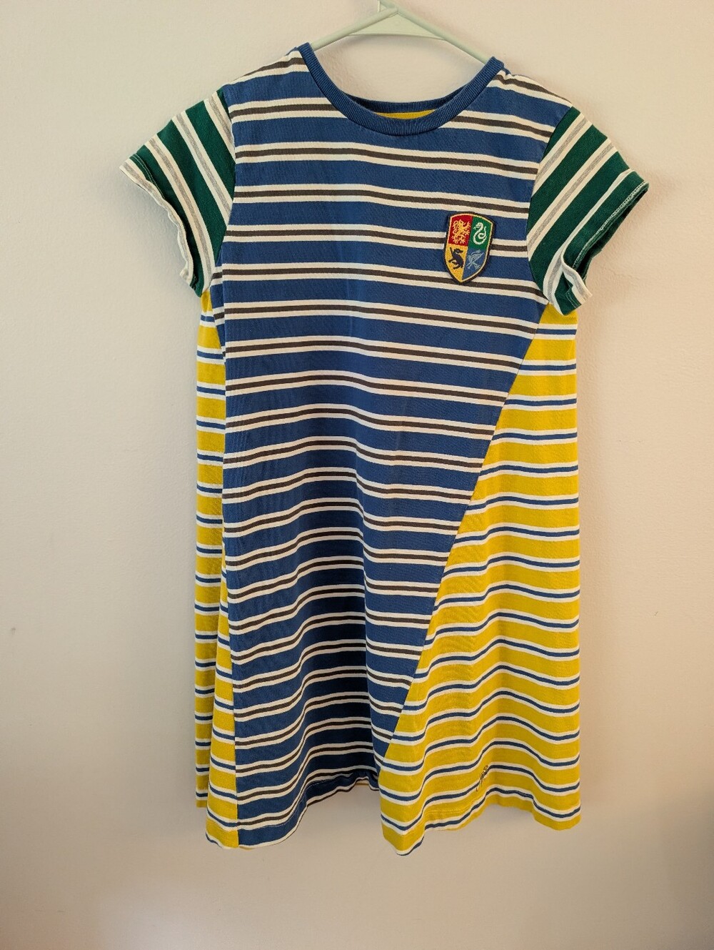Mini Boden Harry Potter Striped Short Sleeve Dress - Size 13-14Y
